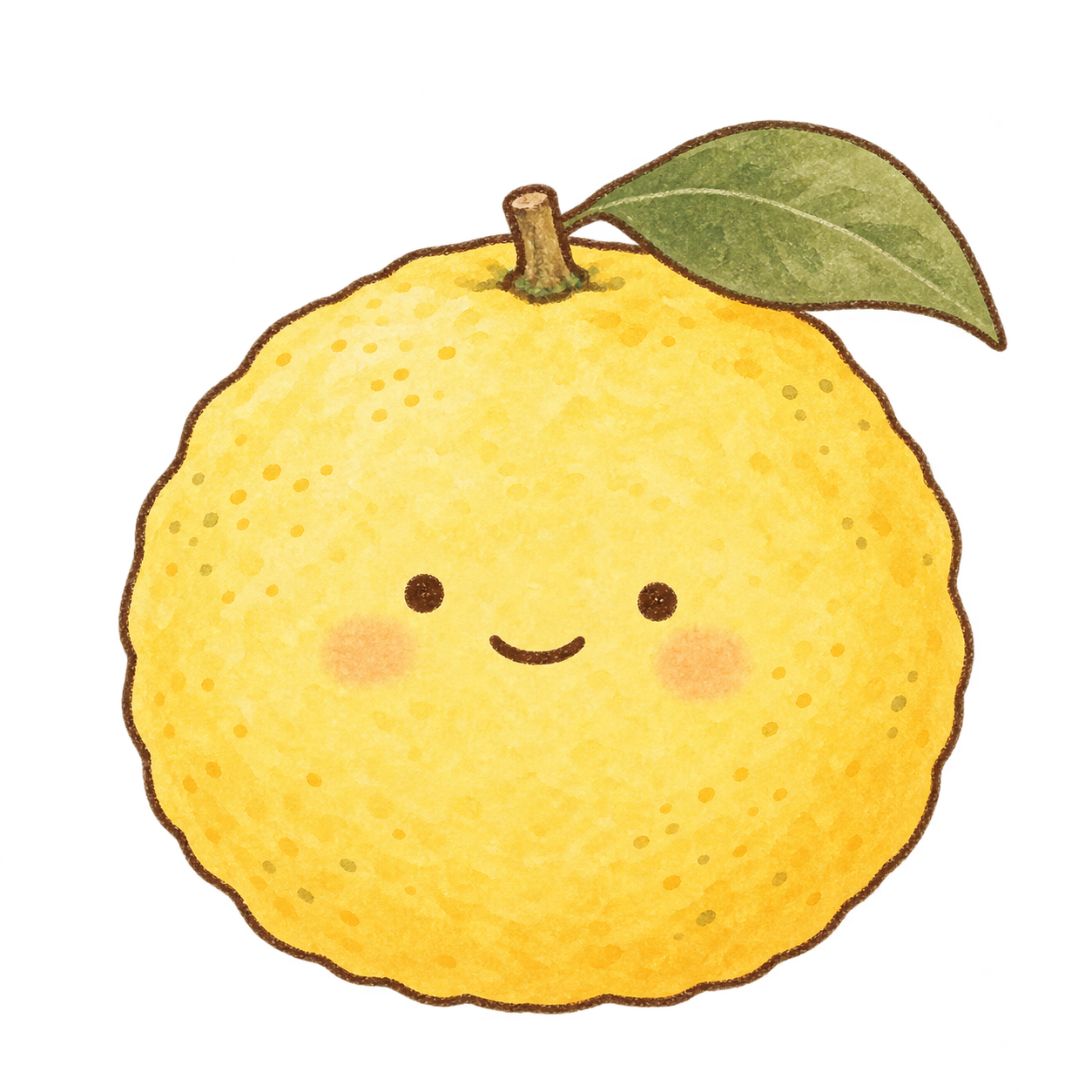 ゆずのマスコット